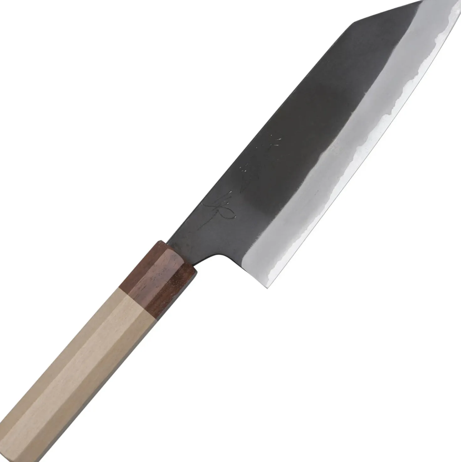 Naoki Mazaki Kurouchi Shirogami #2 Bunka 18 cm