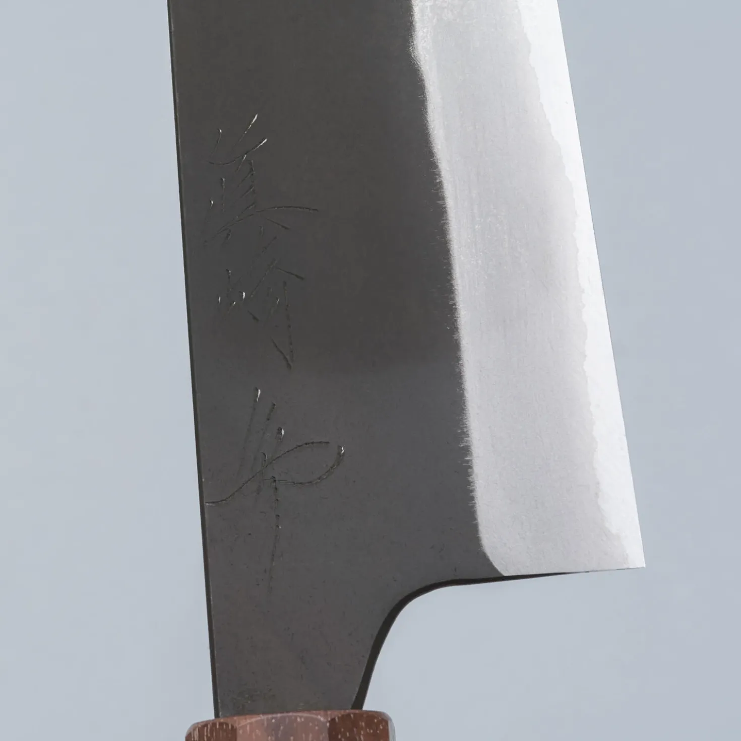 Naoki Mazaki Kurouchi Shirogami #2 Bunka 18 cm