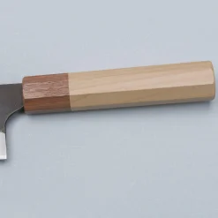 Naoki Mazaki Kurouchi Shirogami #2 Nakiri 16.5 cm