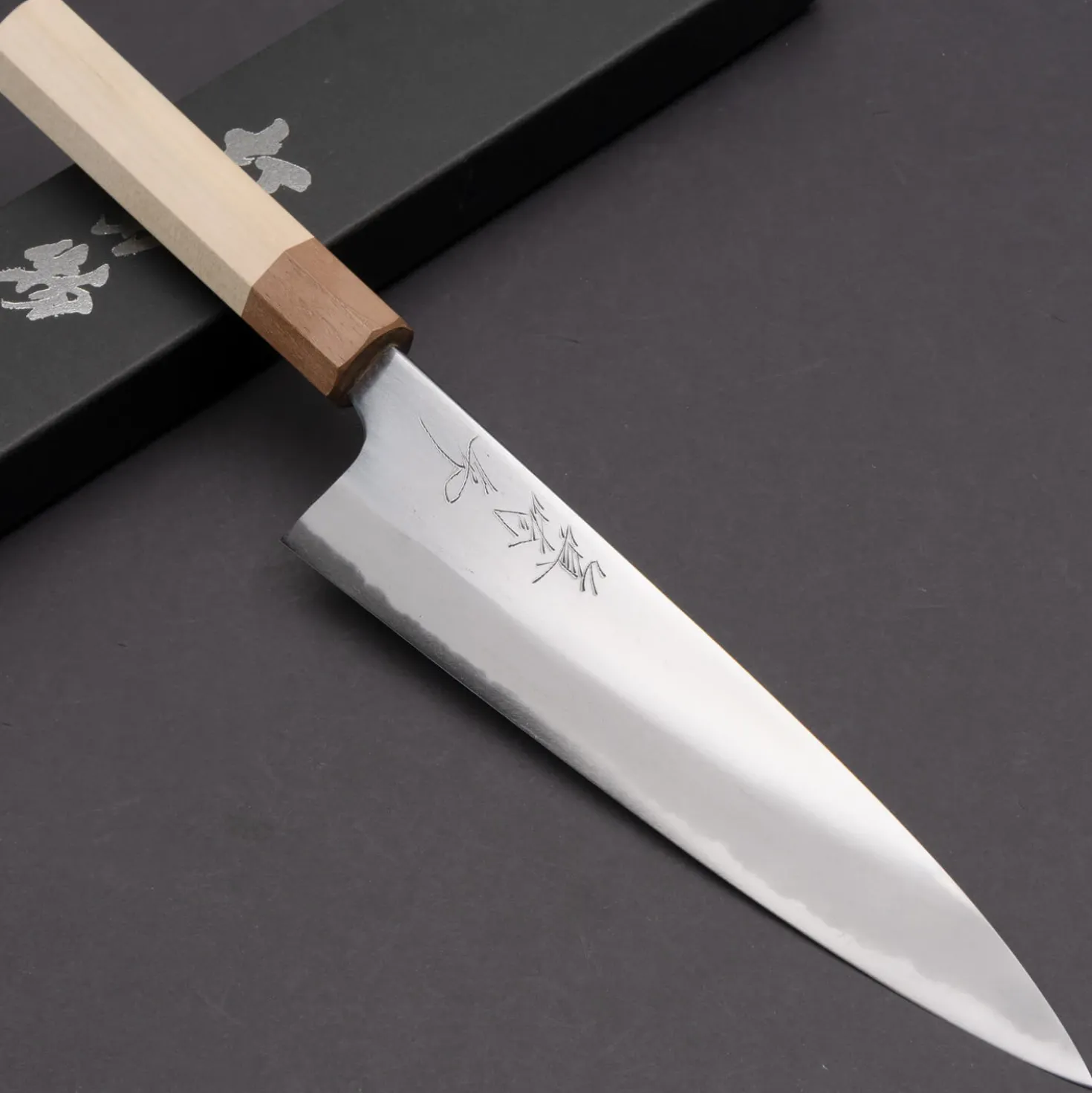 Naoki Mazaki Migaki Shirogami #2 Gyuto 21 cm