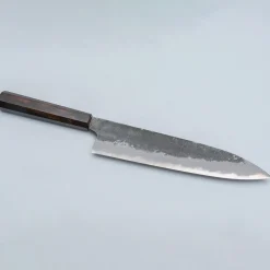 Naoki Mazaki Shirogami #2 Kurouchi Ebony Gyuto 24 cm