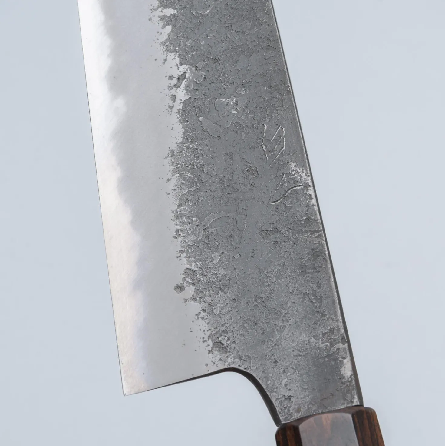 Naoki Mazaki Shirogami #2 Kurouchi Ebony Gyuto 24 cm