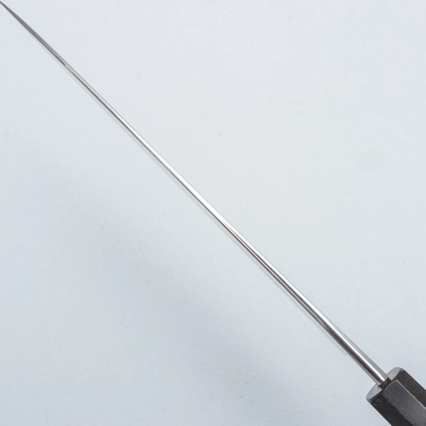 Naoki Mazaki Shirogami #2 Migaki Ebony Gyuto 24 cm