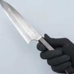 Naoki Mazaki Shirogami #2 Migaki Ebony Gyuto 21 cm