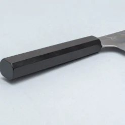 Naoki Mazaki Shirogami #2 Migaki Ebony Gyuto 21 cm