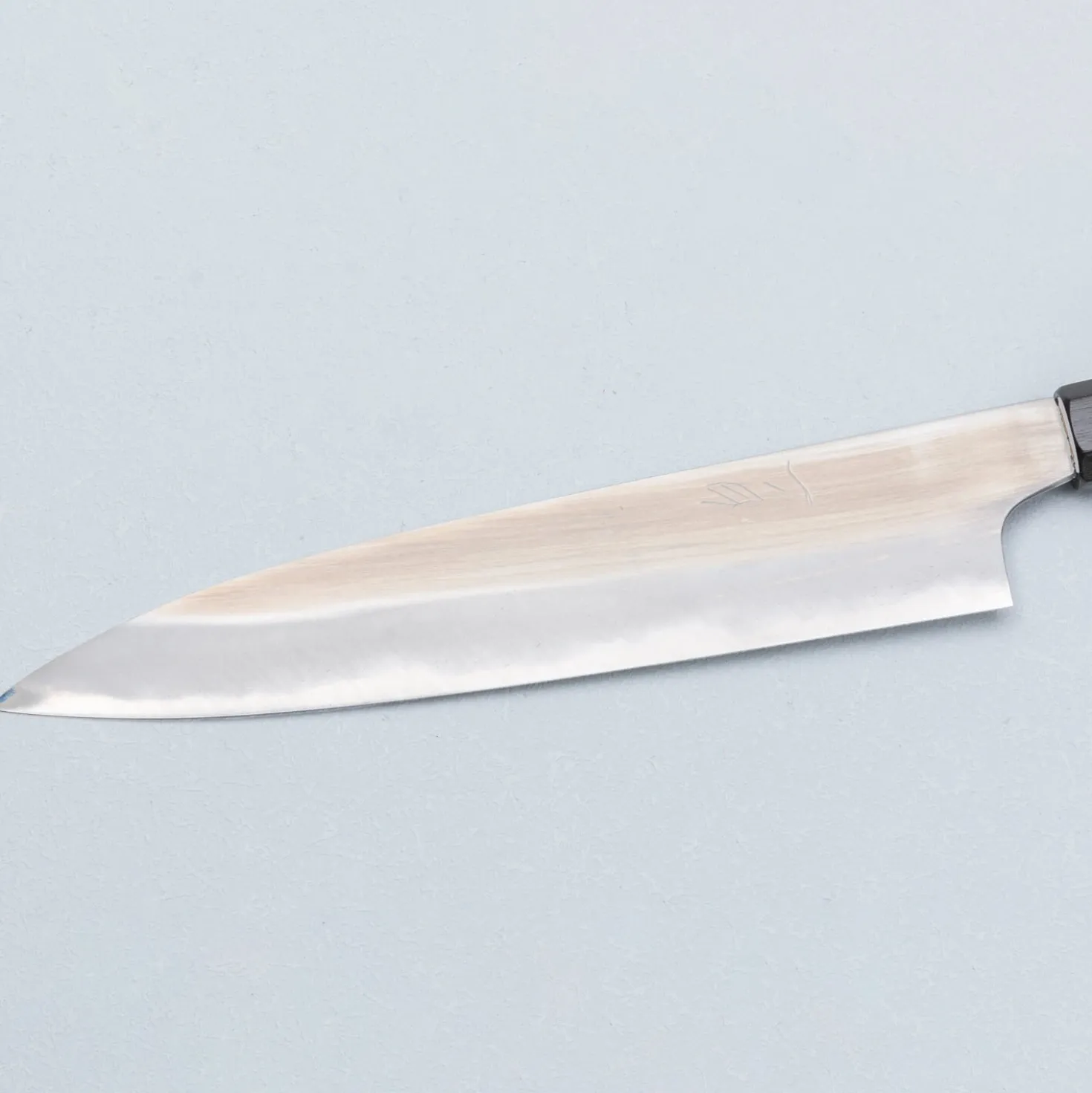 Naoki Mazaki Shirogami #2 Migaki Ebony Petty 18 cm
