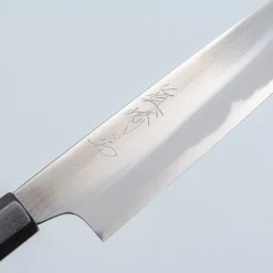 Naoki Mazaki Shirogami #2 Migaki Ebony Petty 18 cm
