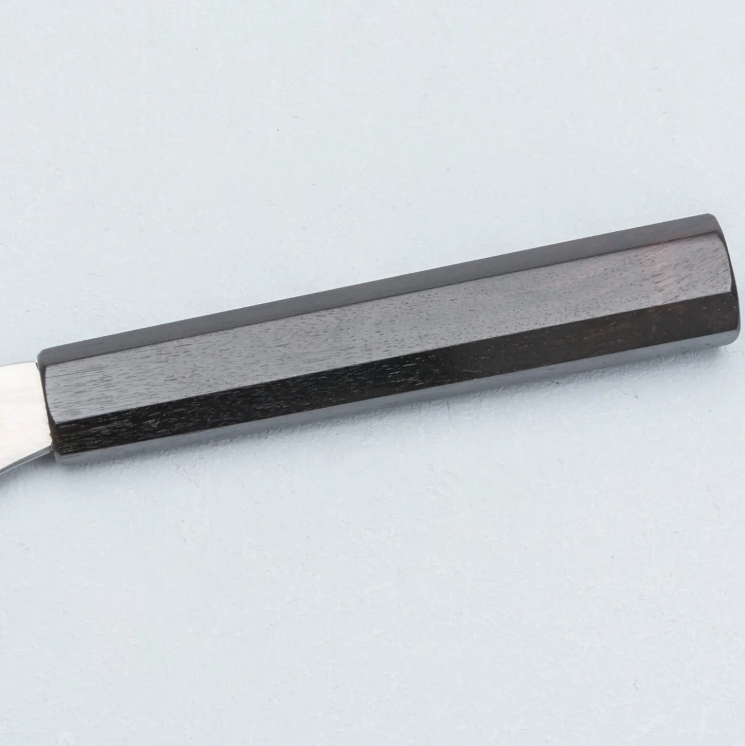 Naoki Mazaki Shirogami #2 Migaki Ebony Petty 18 cm