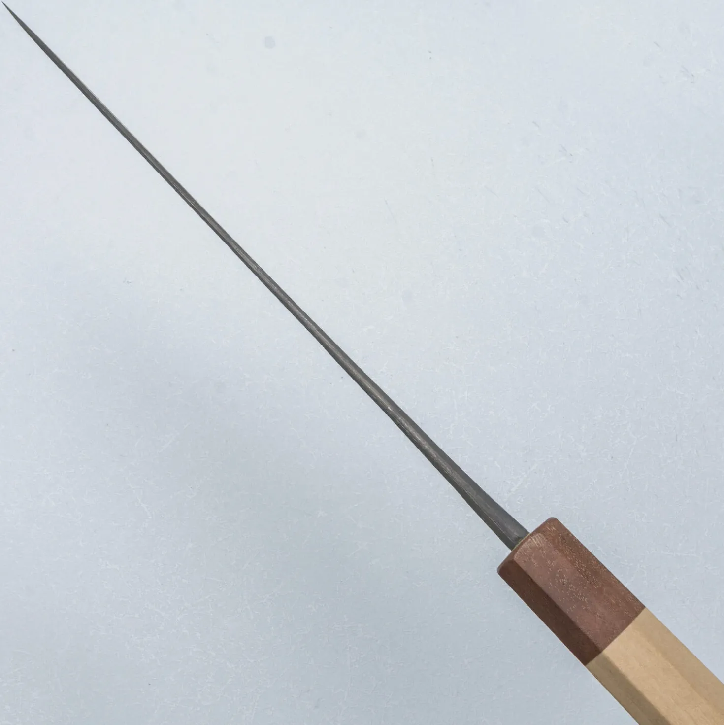 Naoki Mazaki Shirogami #2 Nashiji Kurouchi Gyuto 24 cm