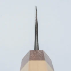 Naoki Mazaki Shirogami #2 Nashiji Kurouchi Gyuto 24 cm