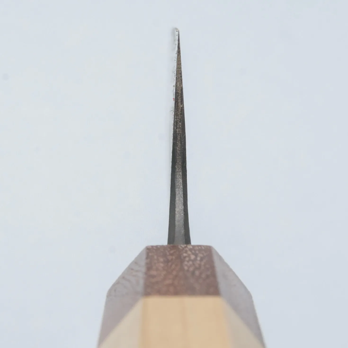 Naoki Mazaki Shirogami #2 Nashiji Kurouchi Gyuto 24 cm
