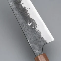 Naoki Mazaki Shirogami #2 Nashiji Gyuto 210