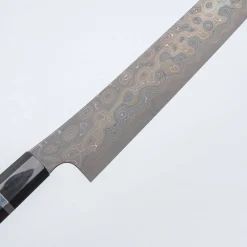 Nigara Anmon Aogami #2 + Shirogami #2 Sakimaru Yanagiba 45 cm