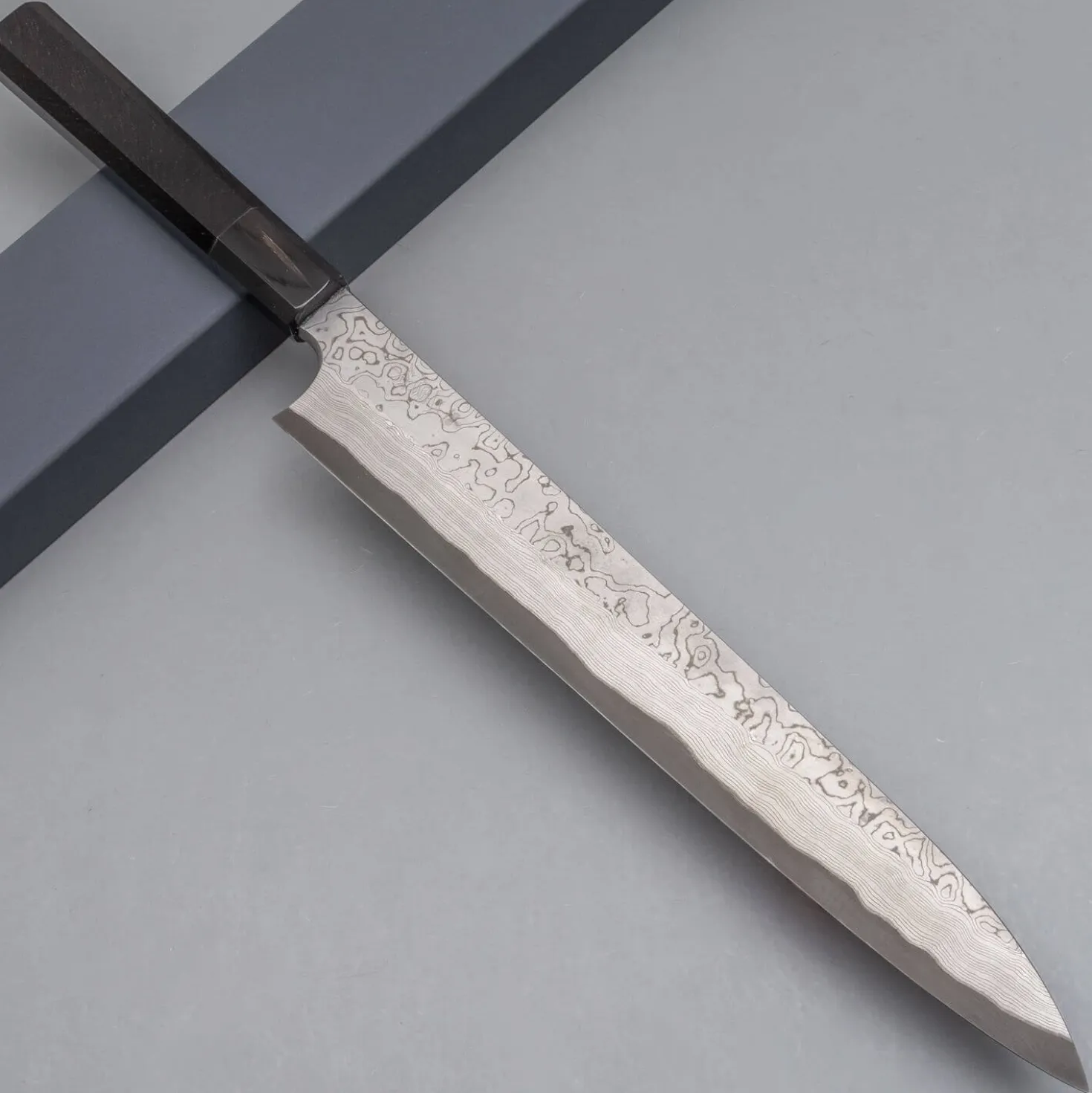 Nigara Aogami #2 Anmon Kurozome Yanagiba 27 cm