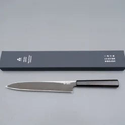 Nigara Aogami #2 Anmon Kurozome Yanagiba 24 cm