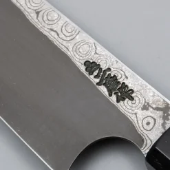 Nigara Aogami #2 Anmon Kurozome Kiritsuke Yanagiba 27 cm