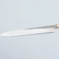 Nigara Aogami #2 Anmon Twisted Kurozome Yanagiba 30 cm