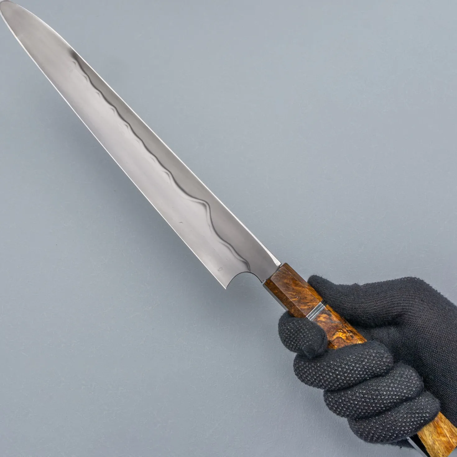 Nigara Aogami #2 Honyaki Aogami #2 Yanagiba 30 cm