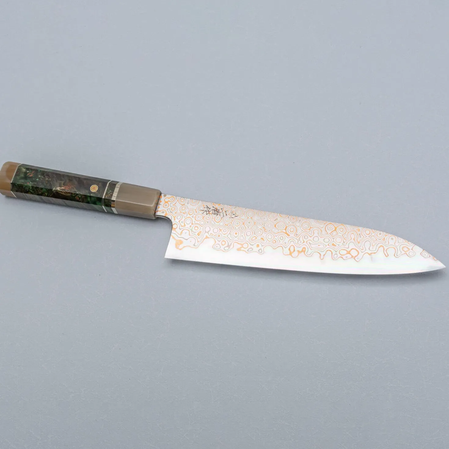 Nigara Aogami #2 Rainbow x Myojin Gyuto 21 cm