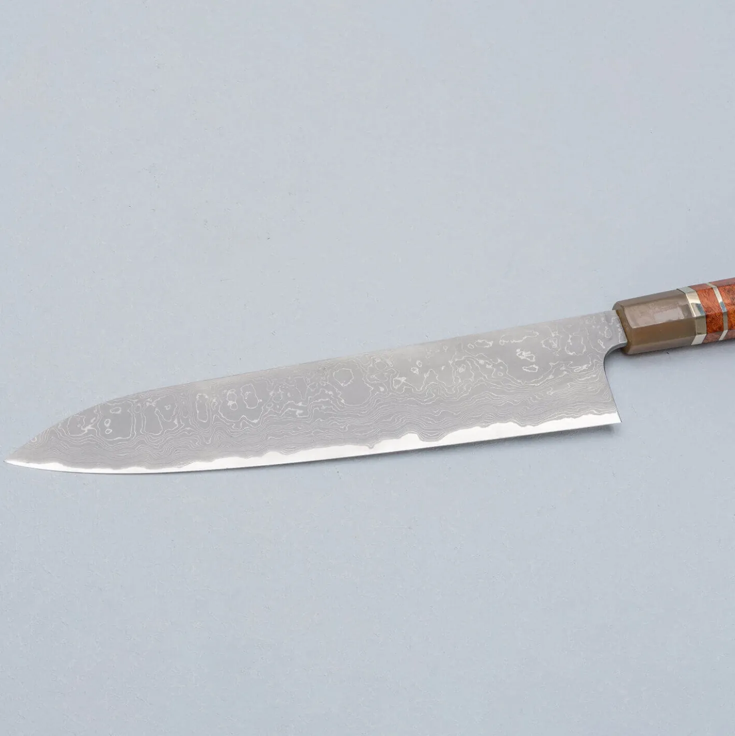 Nigara Aogami Twist Damast Hairline Gyuto 27 cm