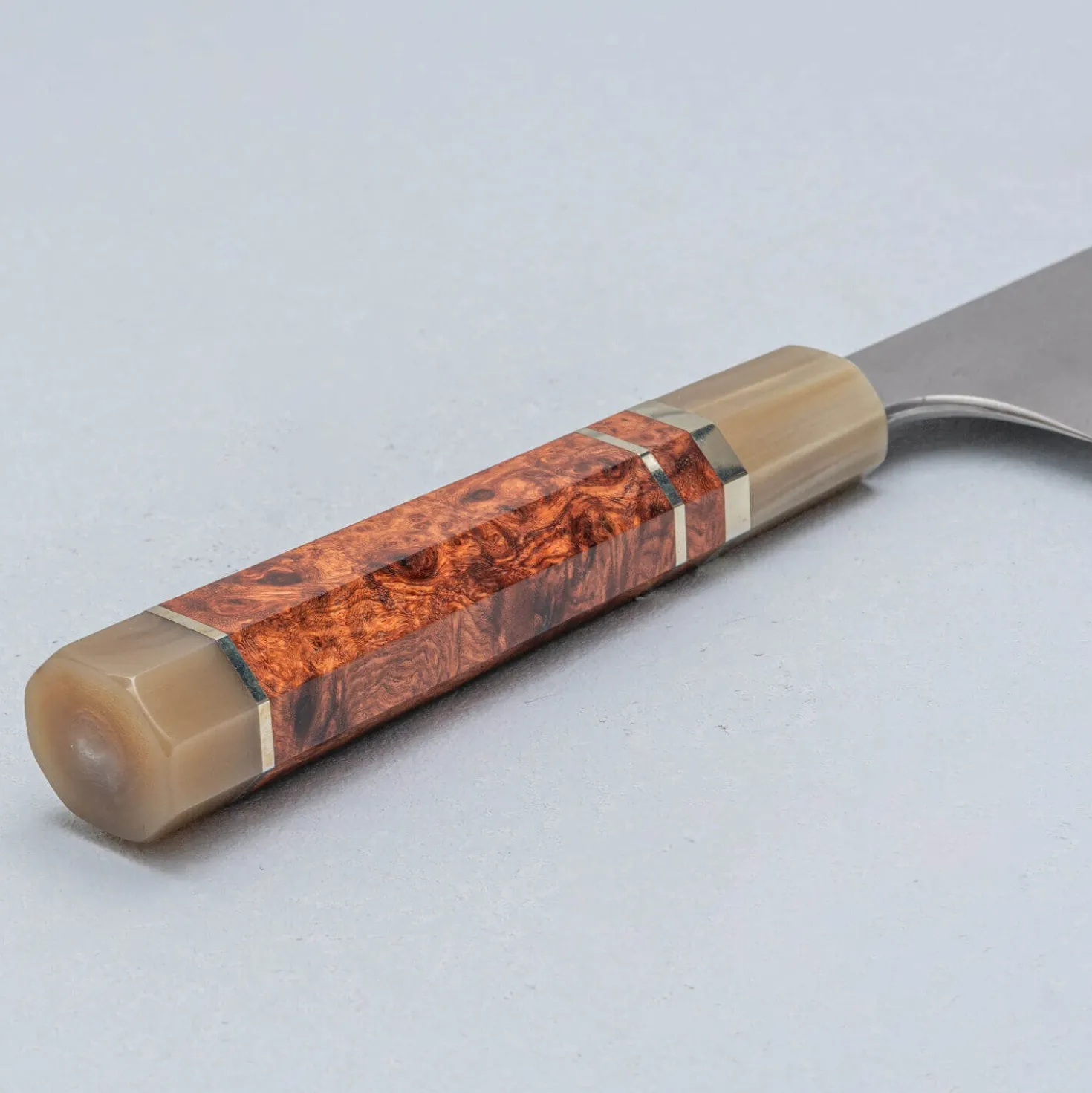 Nigara Aogami Twist Damast Hairline Gyuto 24 cm