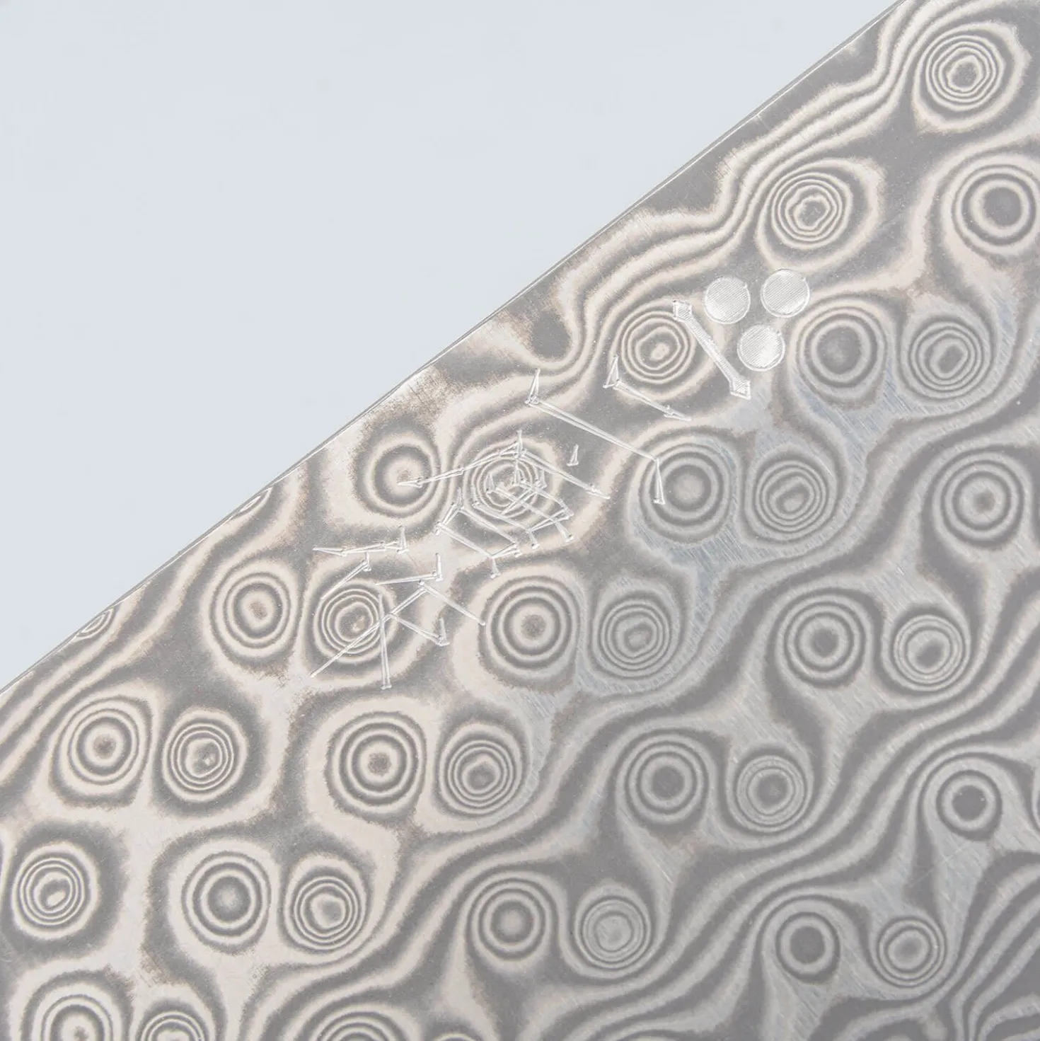 Nigara SG2 Damast Kiritsuke Gyuto 24 cm Lemmet