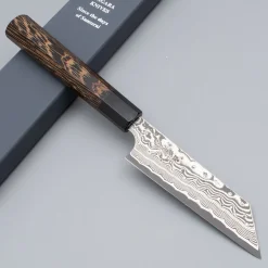 Nigara SG2 Damast Kiritsuke Petty 12 cm