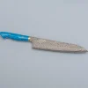 Nigara SG2 Damast Premium Dark Blue Gyuto 24 cm