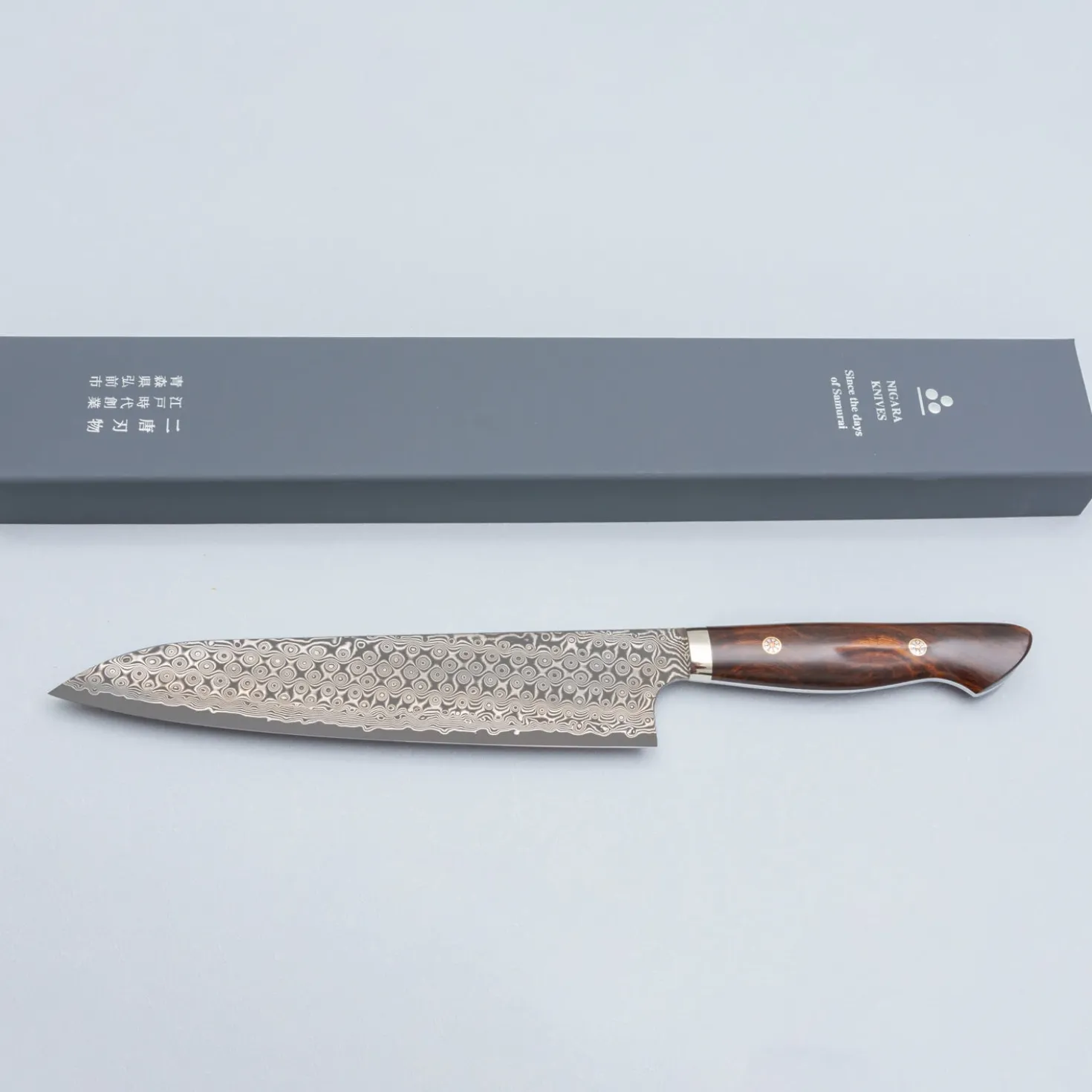 Nigara SG2 Damast Premium Ironwood Gyuto 24 cm