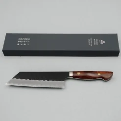 Nigara SG2 Damast Premium Ironwood Nakiri 18 cm