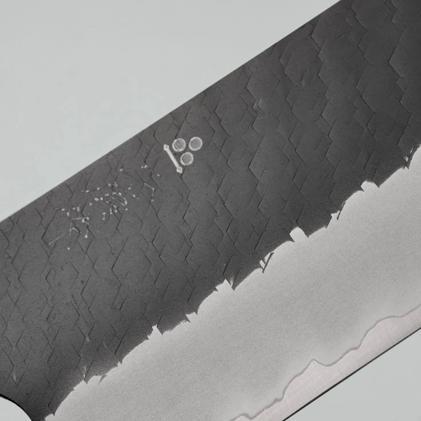 Nigara SG2 Damast Premium Ironwood Nakiri 18 cm