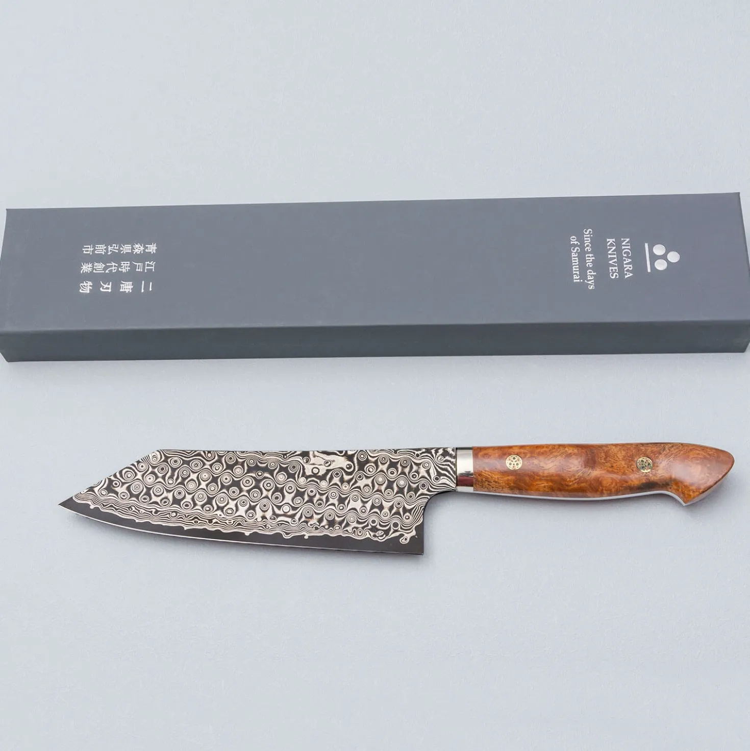 Nigara SG2 Damast Premium Karin Bunka 18 cm