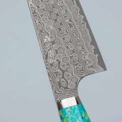Nigara SG2 Damast Premium Mix Dots Kiritsuke 24 cm