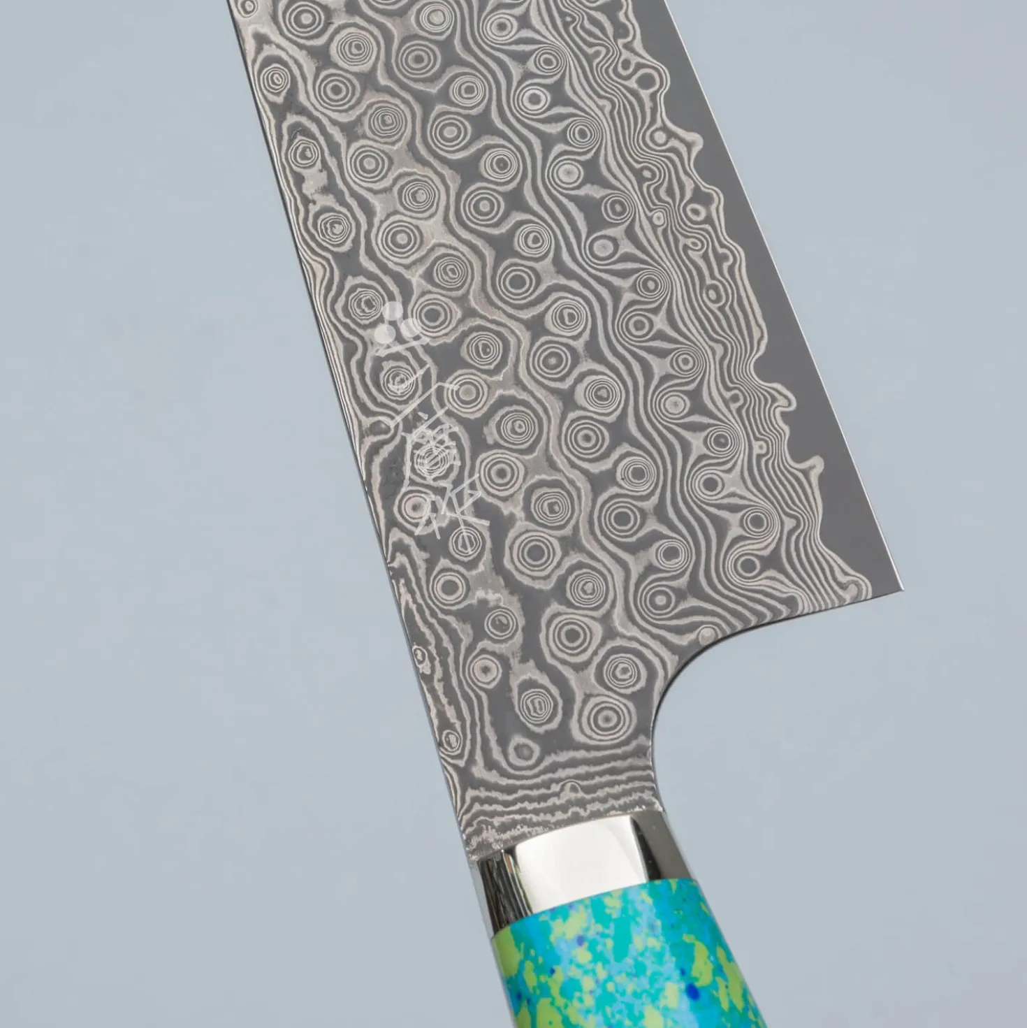 Nigara SG2 Damast Premium Mix Dots Kiritsuke 24 cm