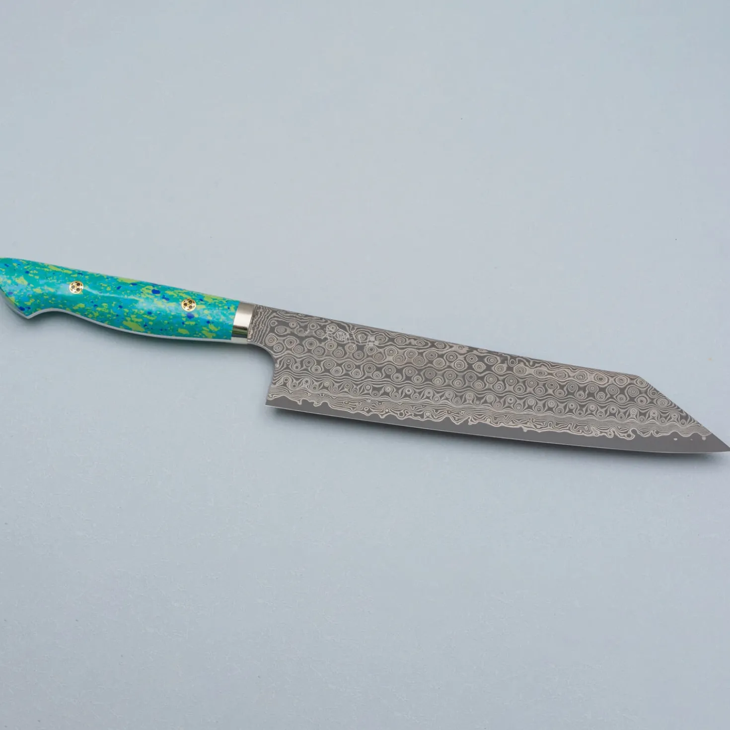 Nigara SG2 Damast Premium Mix Dots Kiritsuke 24 cm