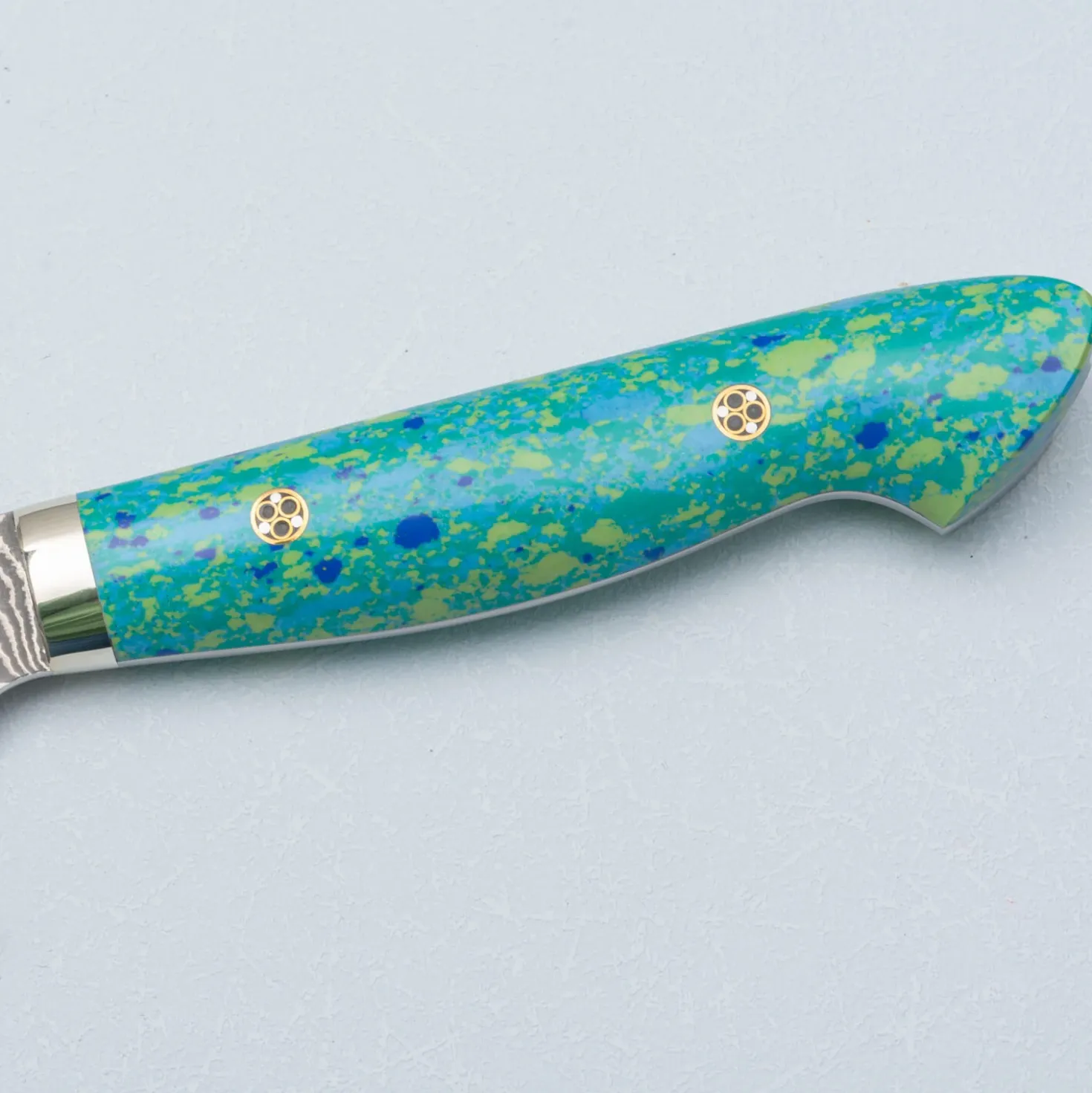 Nigara SG2 Damast Premium Mix Dots Gyuto 24 cm