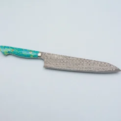 Nigara SG2 Damast Premium Mix Dots Gyuto 24 cm