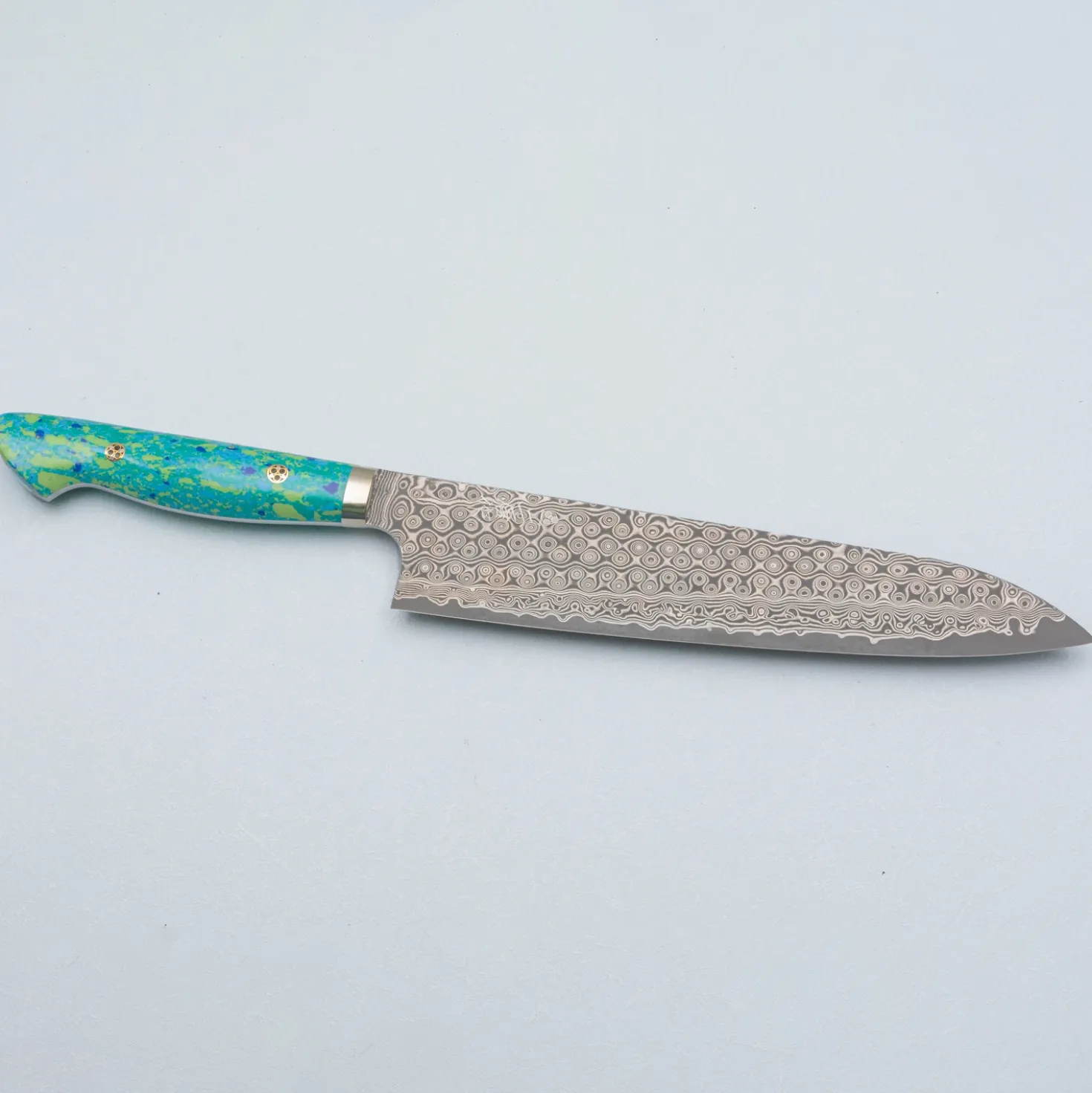 Nigara SG2 Damast Premium Mix Dots Gyuto 24 cm