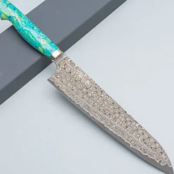 Nigara SG2 Damast Premium Mix Dots Gyuto 24 cm