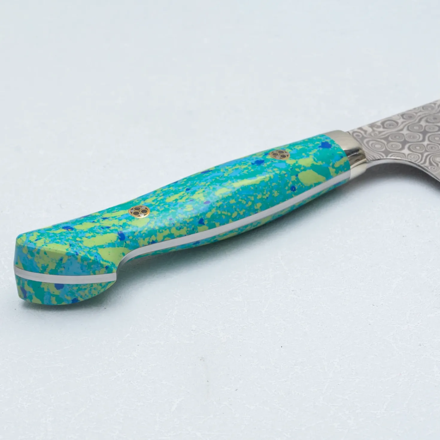 Nigara SG2 Damast Premium Mix Dots Gyuto 24 cm