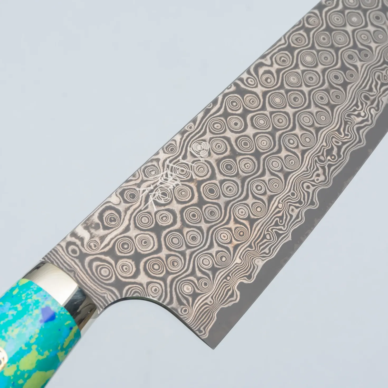 Nigara SG2 Damast Premium Mix Dots Gyuto 24 cm