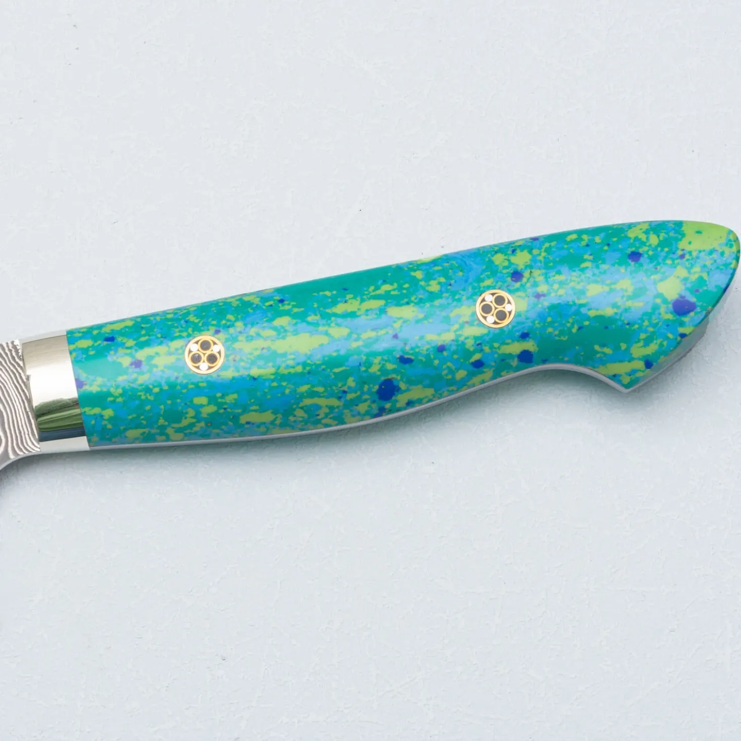 Nigara SG2 Damast Premium Mix Dots Gyuto 21 cm