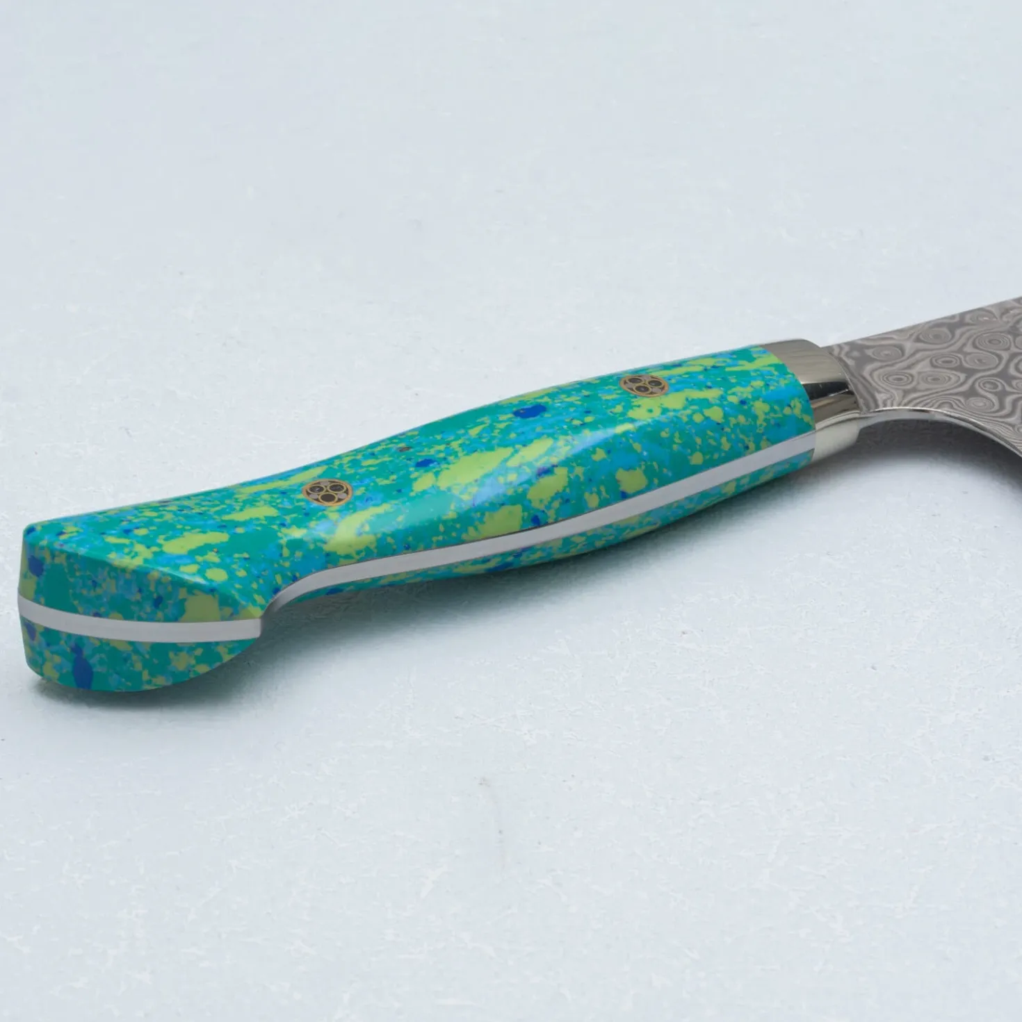 Nigara SG2 Damast Premium Mix Dots Gyuto 21 cm