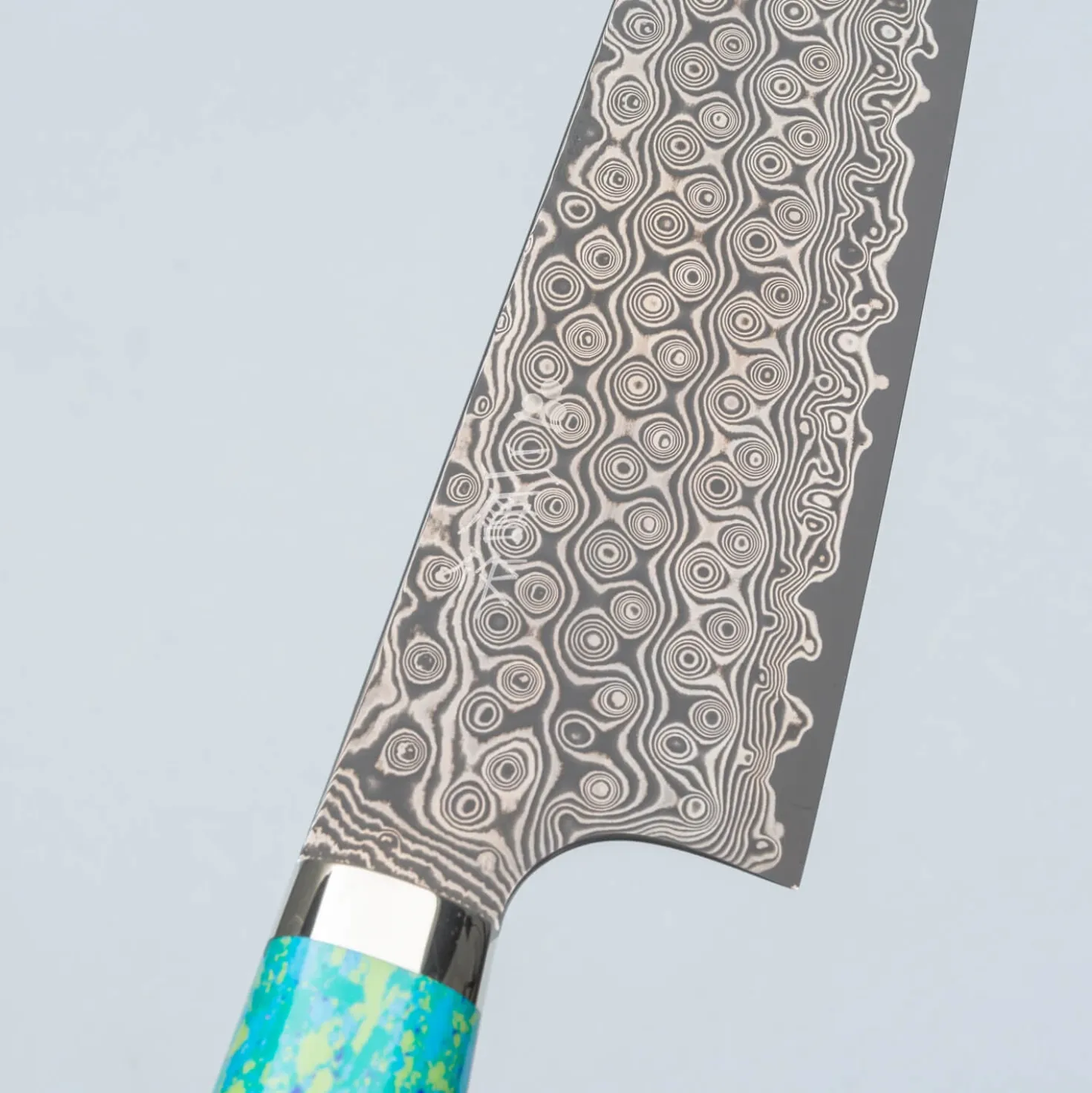 Nigara SG2 Damast Premium Mix Dots Gyuto 21 cm