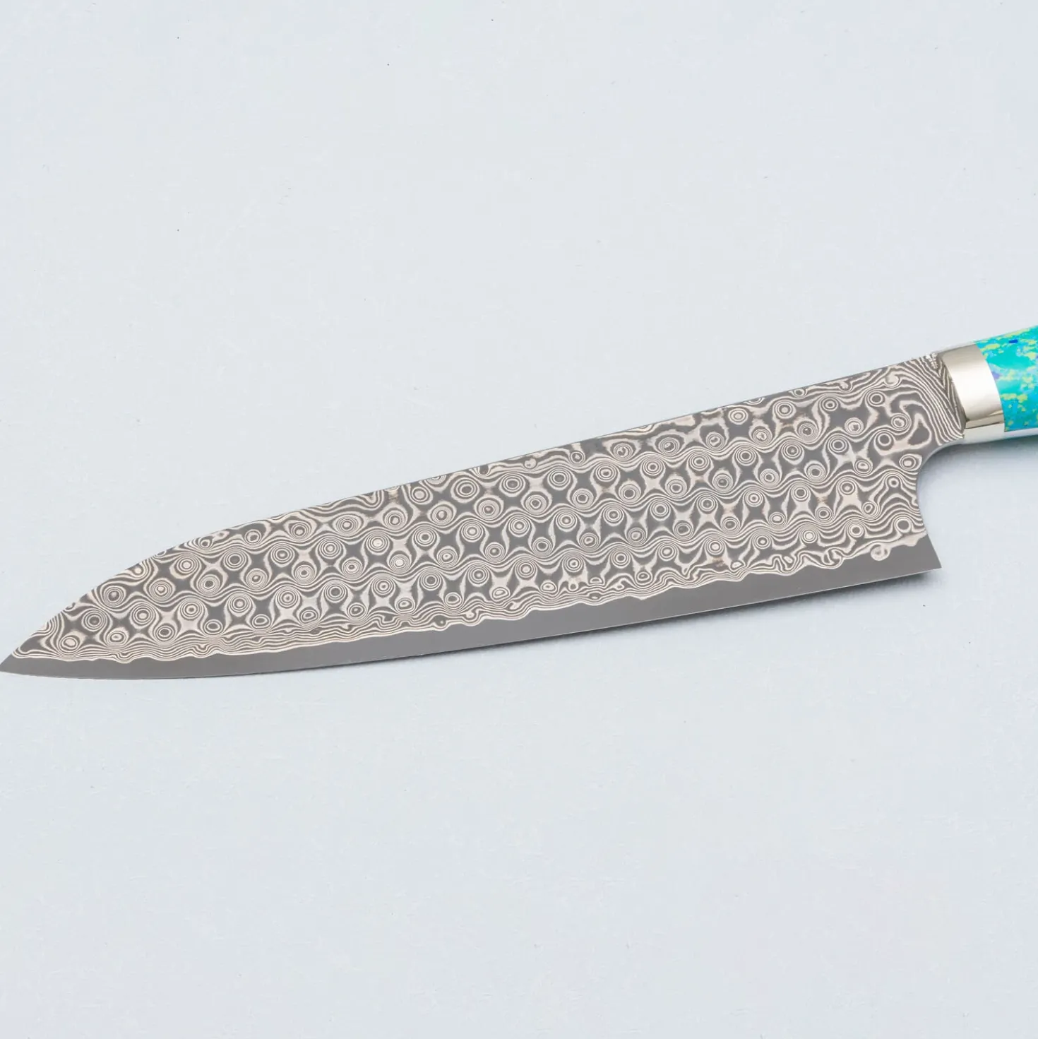 Nigara SG2 Damast Premium Mix Dots Gyuto 21 cm