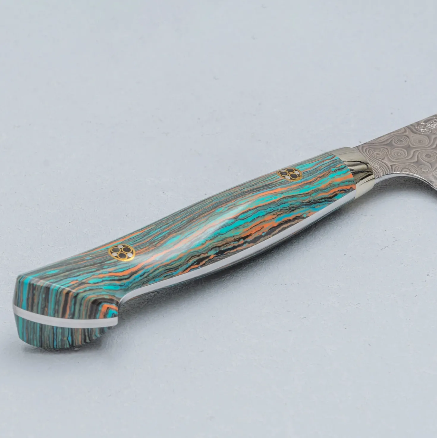 Nigara SG2 Damast Premium Mixed Kiritsuke Petty 15 cm
