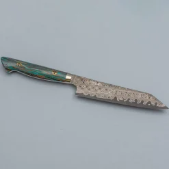 Nigara SG2 Damast Premium Mixed Kiritsuke Petty 15 cm
