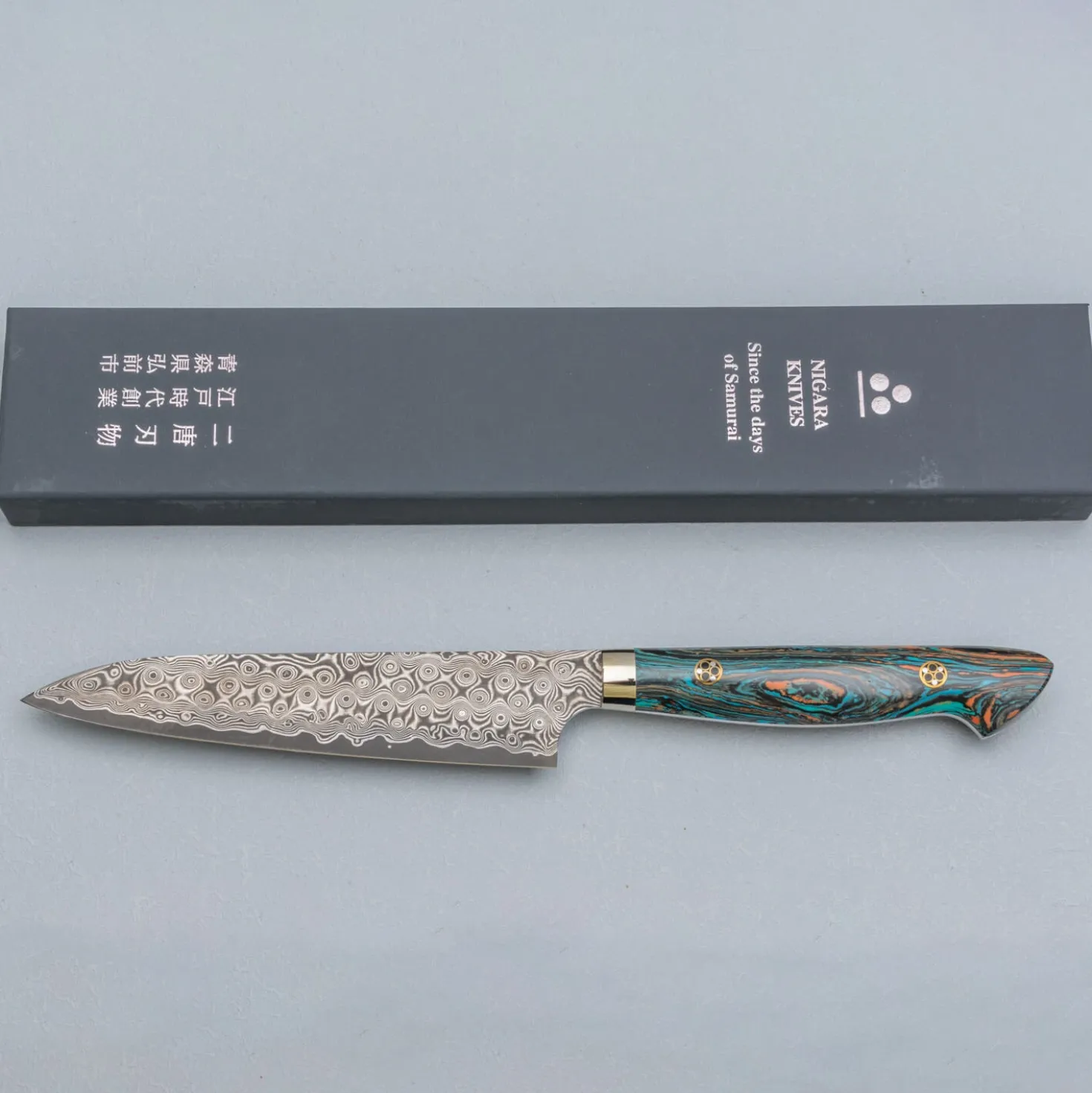 Nigara SG2 Damast Premium Mixed Petty 15 cm