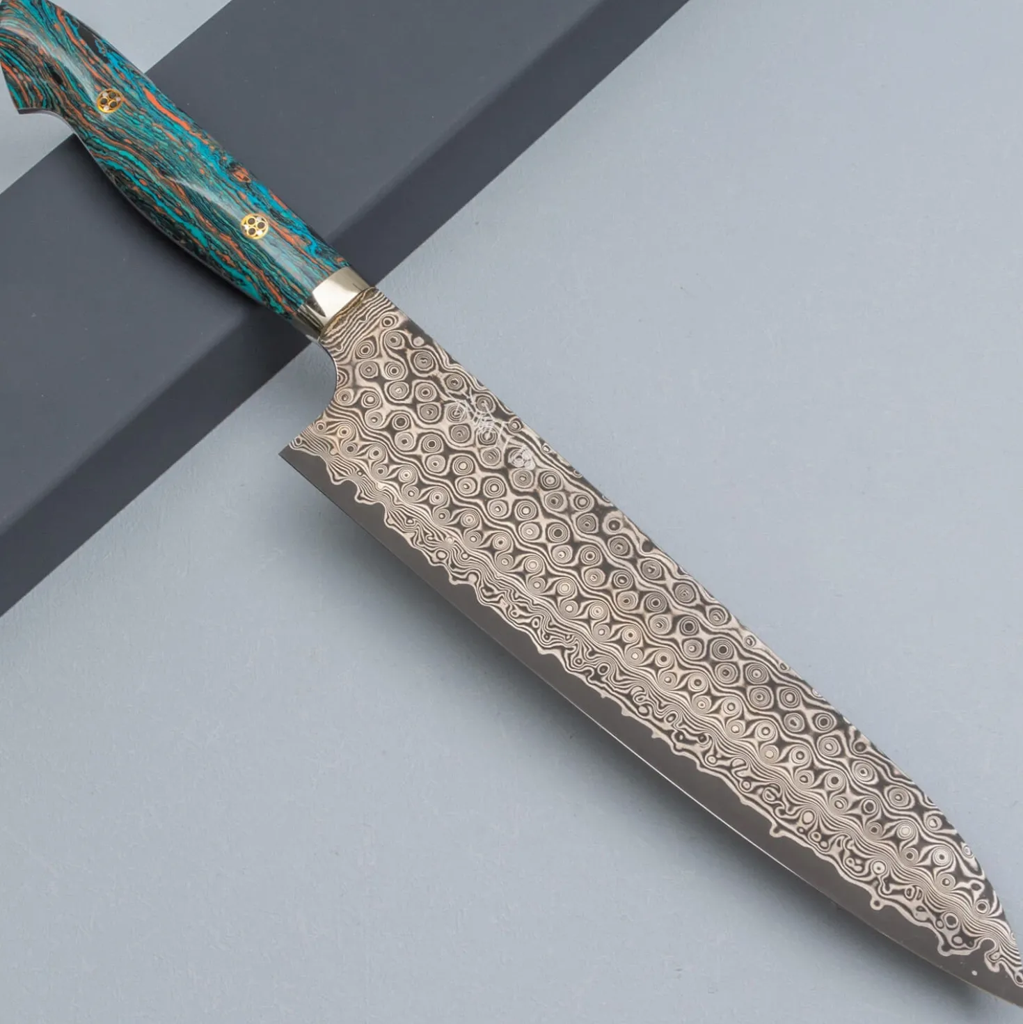 Nigara SG2 Damast Premium Mix Gyuto 24 cm