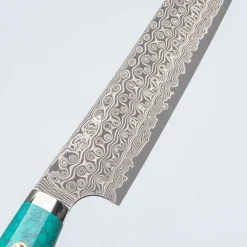 Nigara SG2 Damast Premium Turquoise Sakimaru 30 cm